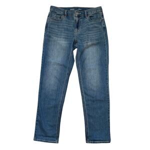 Old Navy Wow Boyfriend Mid Rise Relaxed Jeans Medium Wash Size 6